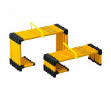 Набор барьеров PERFORM BETTER Smart Hurdles 3417-01 (высота 15,5 см, 4шт)
