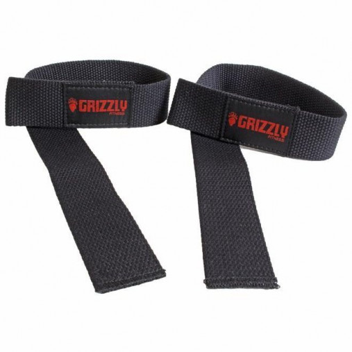 Ремень для тяги GRIZZLY Fitness Weight Lifting Wrist Straps полиэстр, камуфляж