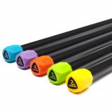 Гимнастическая палка LIVEPRO Weighted Bar 4 кг, красный/черный