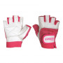 Перчатки для фитнеса женские GRIZZLY Fitness Training Gloves размер L, кожа, бело-розовый
