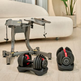 Стойка для регулируемых гантелей UNIXFIT 40 кг