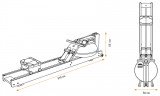 WaterRower 150 S4 Club (ясень окр.) Гребной тренажер водный