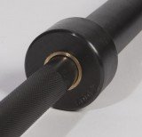 Гриф олимпийский прямой черный 86" до 226 кг REBEL