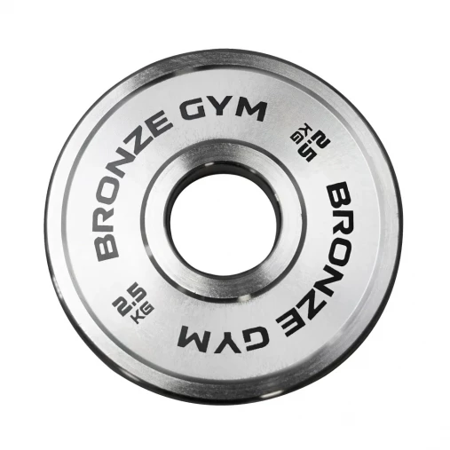 Набор олимпийских дисков 51 мм BRONZE GYM 2,5-15 кг (65 кг) сталь